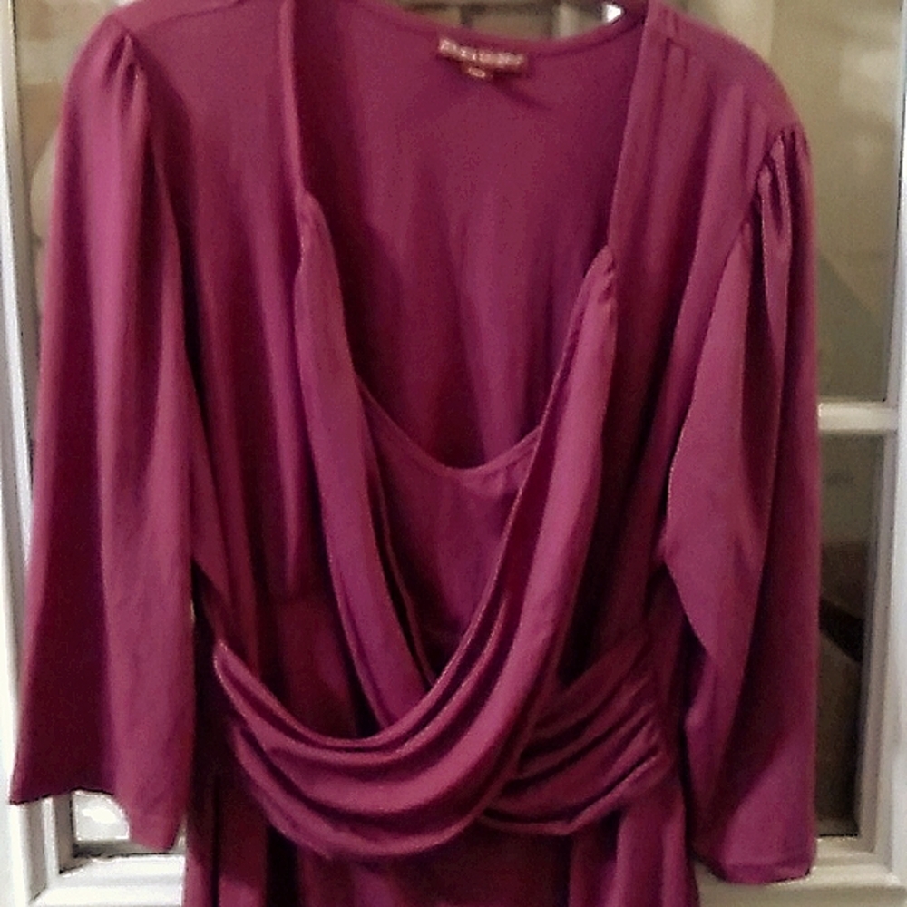 Jessica London Plum Top. Size 18/20